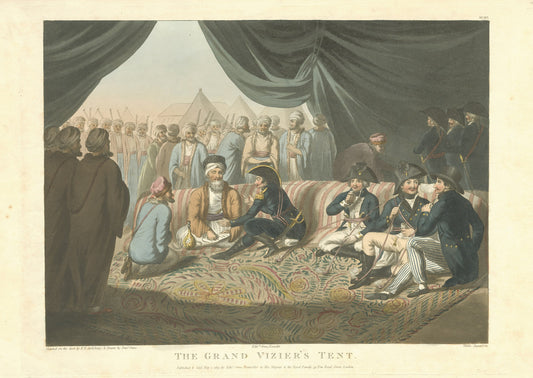 Sketched on the spot by F.B. Spilsbury  and drawn by D. Orme for 'Picturesque Scenery in the Holy Land and Syria'.