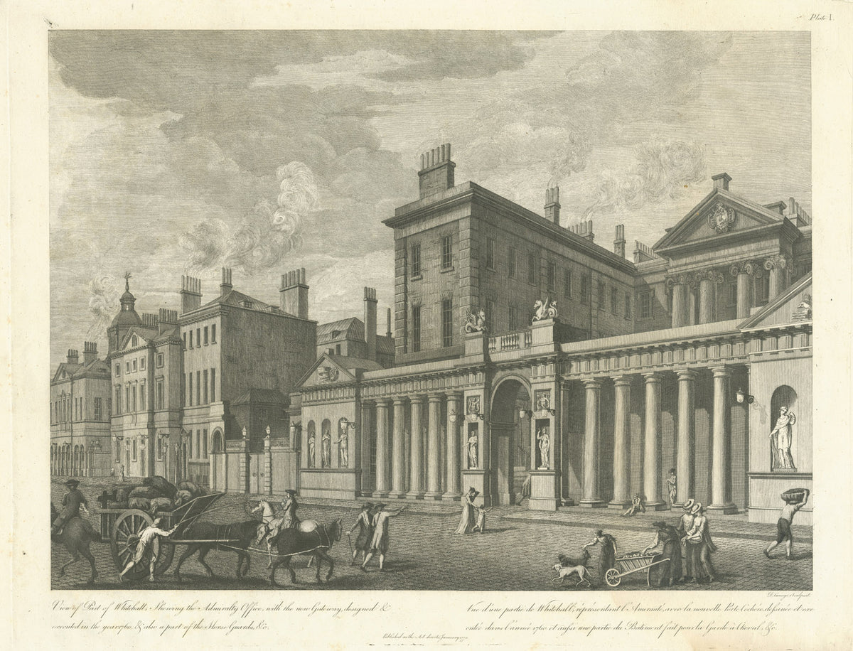 View of part of Whitehall,