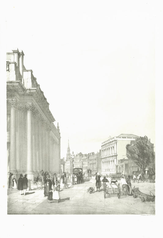Board of Trade Whitehall &c from Downing Street.
