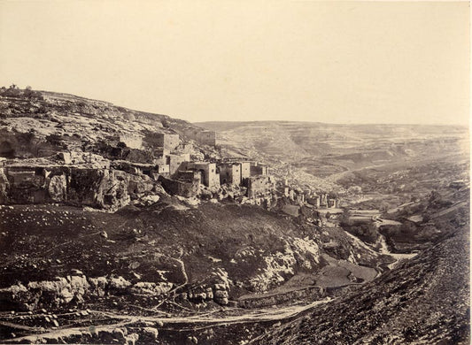 The Valley of Siloam and Valley of Kidron.