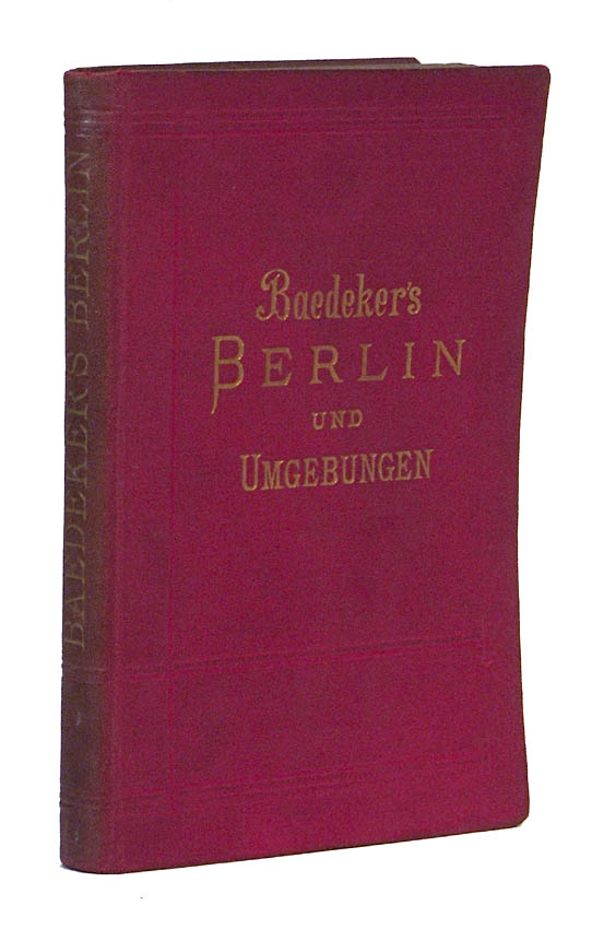 Twelfth edition of Baedeker's Berlin.
