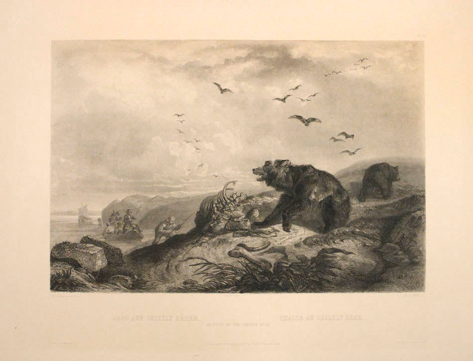 From the illustrated 'Travels in the Interior of North America between 1832-34' by Prince Maximilian Alexander Philipp Zu Wied-Neuweid
