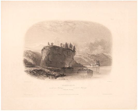 From the illustrated 'Travels in the Interior of North America between 1832-34' by Prince Maximilian Alexander Philipp Zu Wied-Neuweid