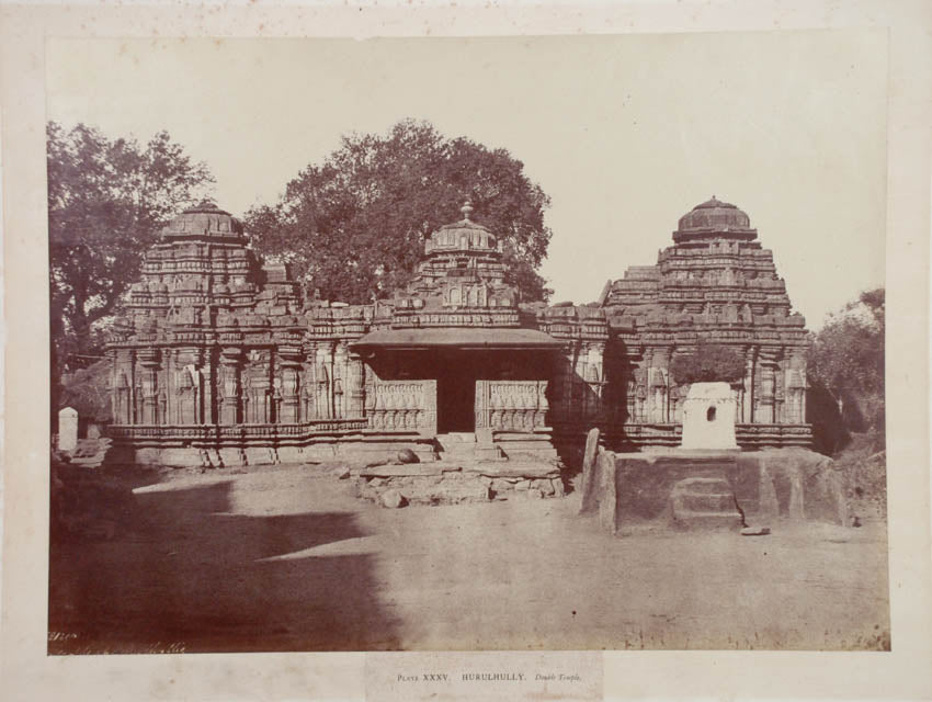 Hurulhully, double temple.