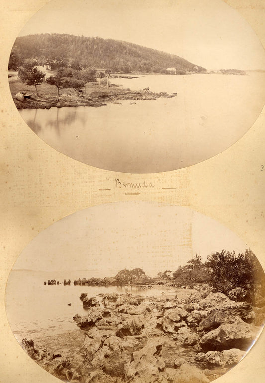 [Two coastal views, Bermuda].