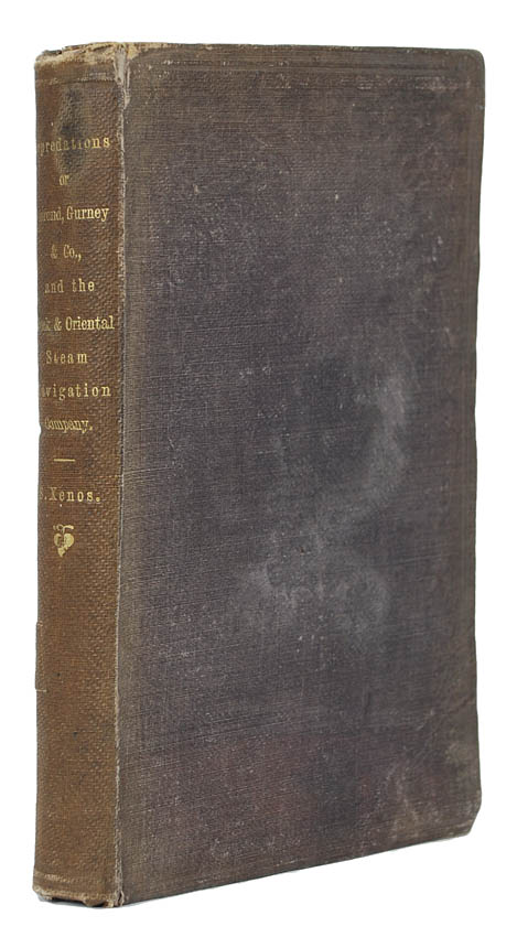 Exnos developed a successful shipping agency but eventually ended in bankruptcy in 1876.  He provides an interesting glimpse of a Greek business in London.