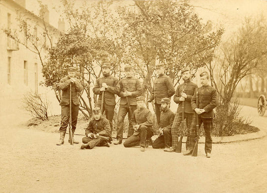 [Soldiers in India].