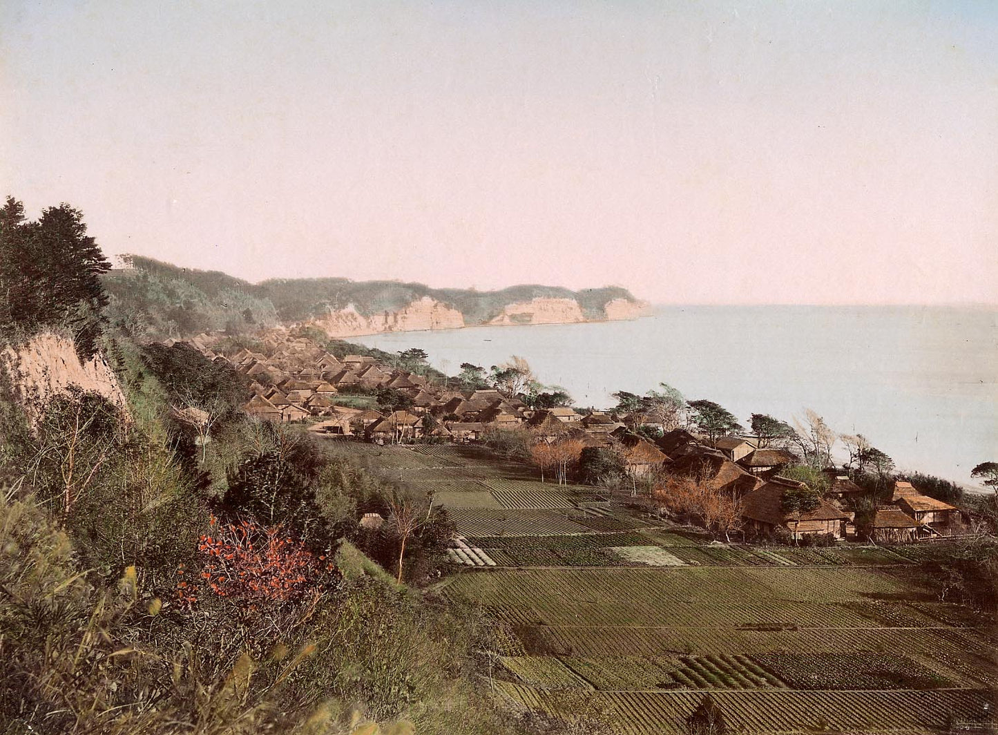 [Fourteen Hand-coloured Albumen Prints of Japan].