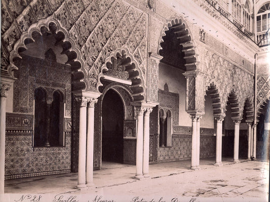 Patio of the Doncellas in the Palace of Seville.