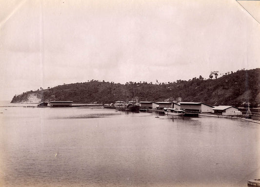 [Unidentified coastline, Indonesia].
