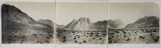 Ras Sufsafeh from north eastern extremity of the plain of Er Rahah.