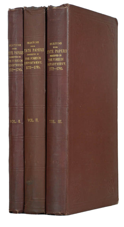 Contains letters and documents on the expedition to Cooch Behar agaist Bhutan, and on the Bogle and Turner Missions.
