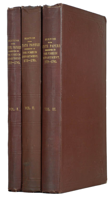 Contains letters and documents on the expedition to Cooch Behar agaist Bhutan, and on the Bogle and Turner Missions.