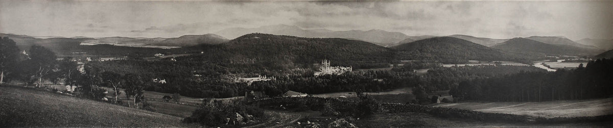 Panoramic View of Balmoral Castle].