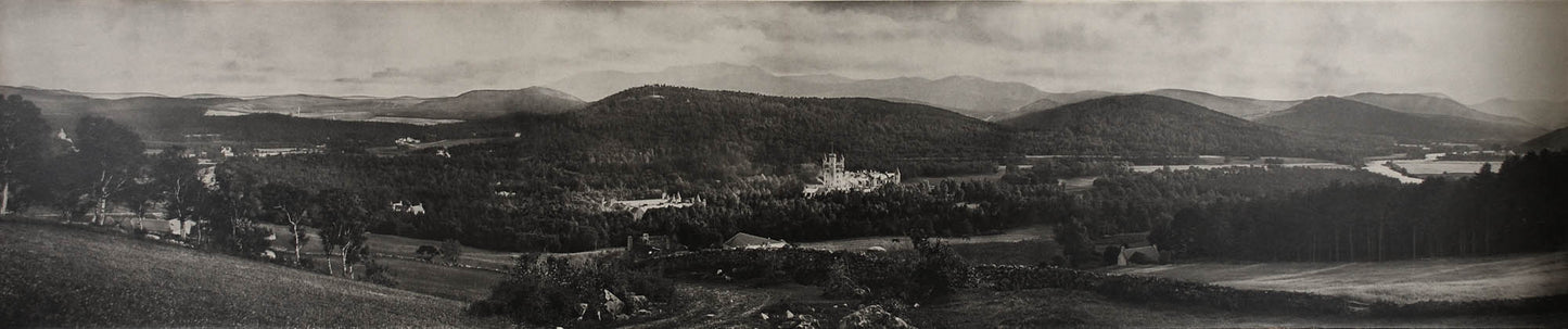 Panoramic View of Balmoral Castle].