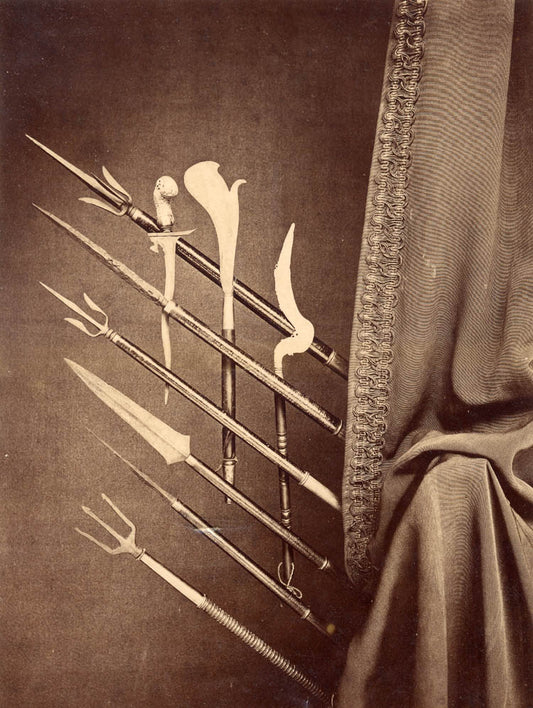 [Swords and spears from Indonesia].