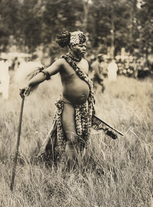 Zulu warrior.