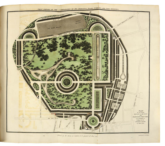 Illustrated with attractive maps and plans of Regents's Park and its environs.