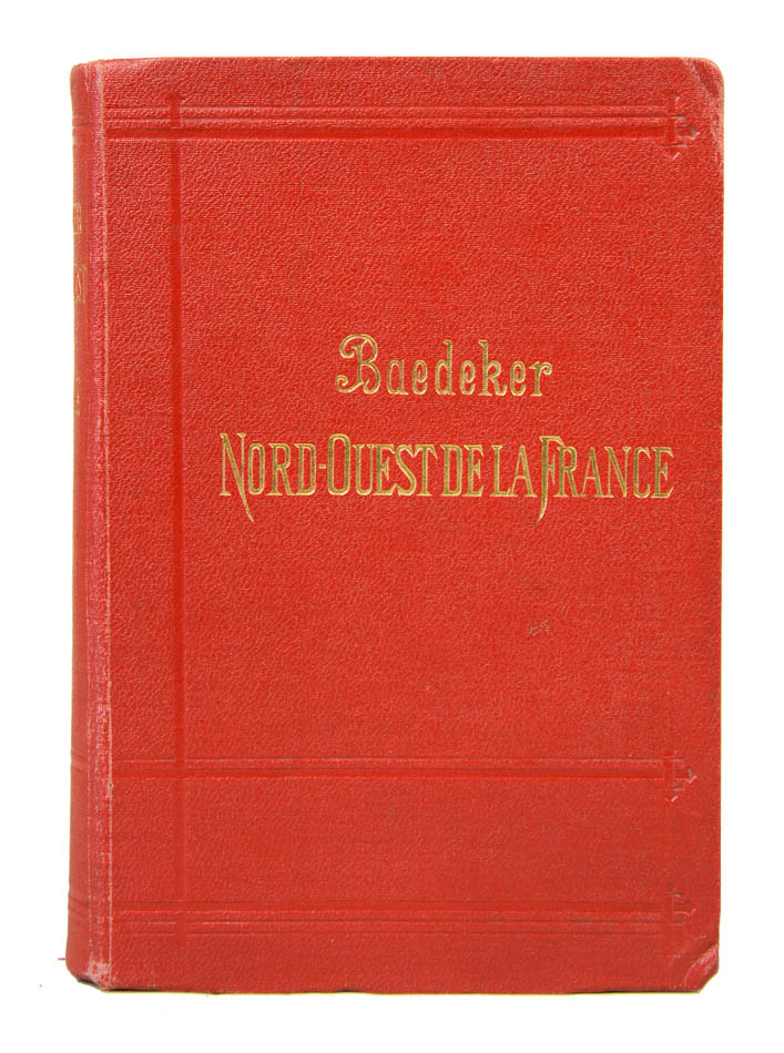 Eighth edition of Baedeker's Nord-Ouest de la France.