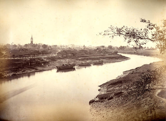 Kidderpore, Calcutta, from Alipore Bridge.