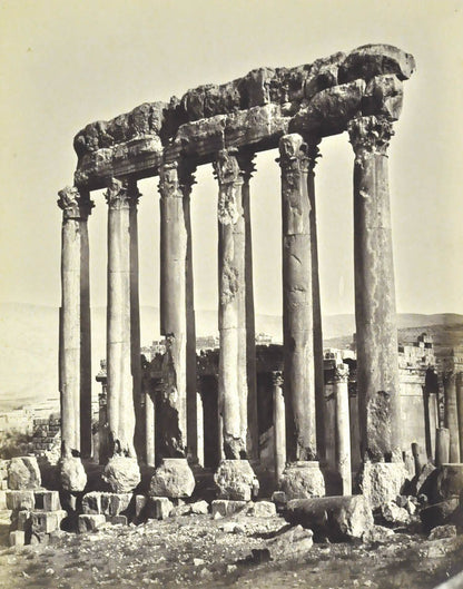 [Views of Baalbec].