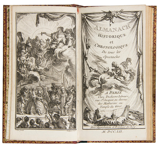 Almanach historique et chronologique de tous les spectacles [de Paris].