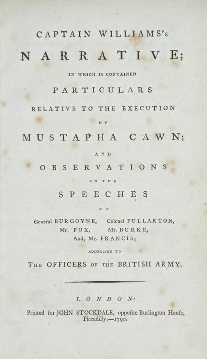 First hand account of the British in India in the eighteenth century.