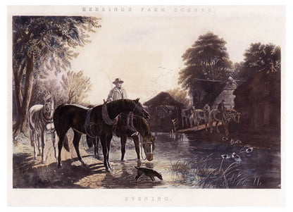 Herring's Farm Scenes: [1] Morning. [2] Evening. [3] Noon. [4] Night.