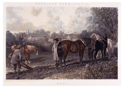 Herring's Farm Scenes: [1] Morning. [2] Evening. [3] Noon. [4] Night.