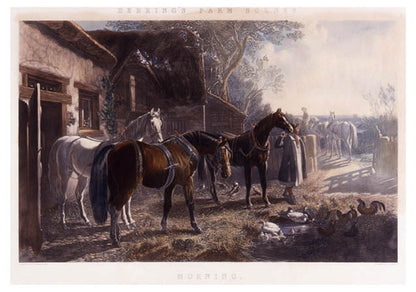 Herring's Farm Scenes: [1] Morning. [2] Evening. [3] Noon. [4] Night.