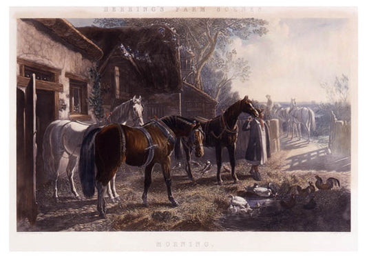 Herring's Farm Scenes: [1] Morning. [2] Evening. [3] Noon. [4] Night.