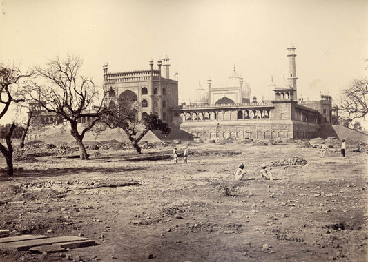 The Jumma Musjid, from the north-east, Delhi.