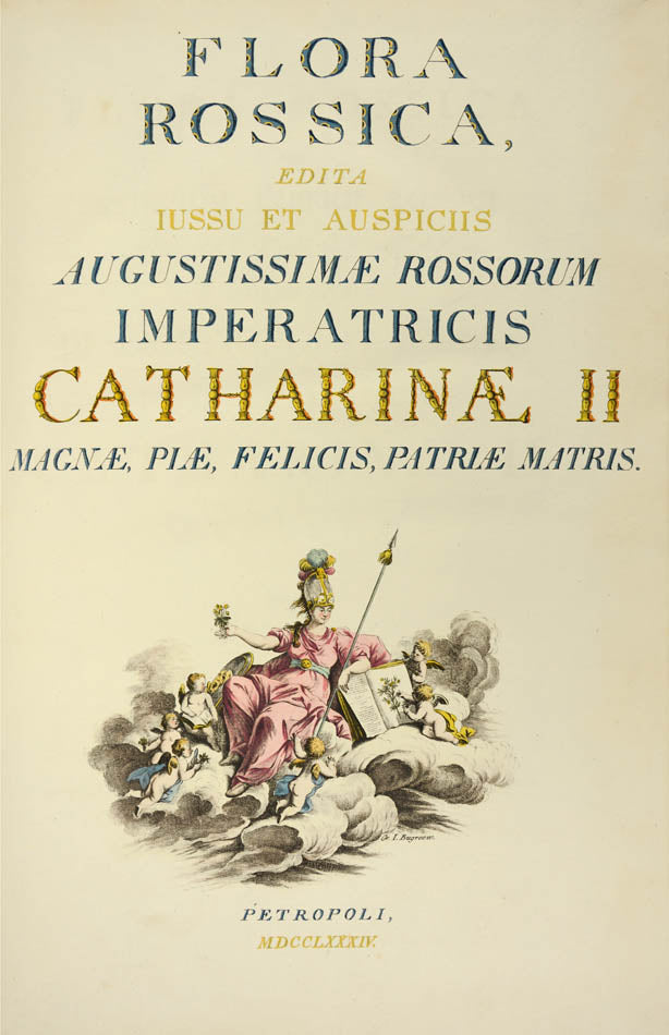 beautiful fresh copy of the first edition of this rare work, all plates with contemporary hand-colouring 