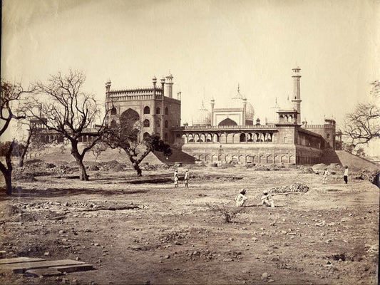 Jumna Musjid from the north-east, Delhi.