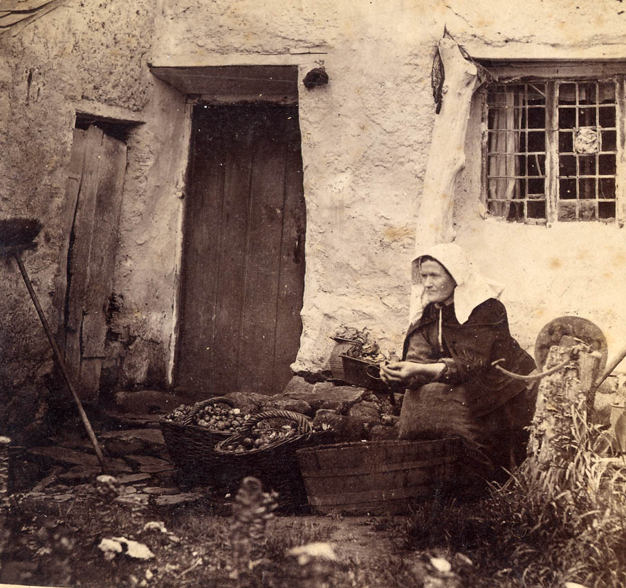 People of Brittany, France.