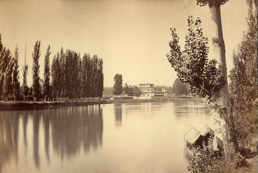 Maharajas palace, Srinagar, Kashmir.
