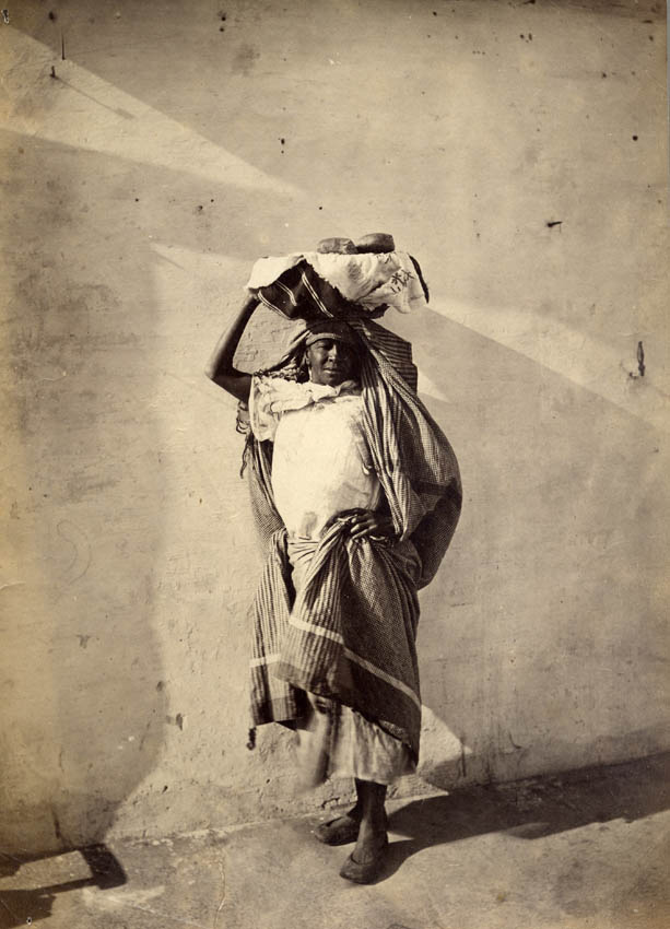 Bread seller, Algeria.