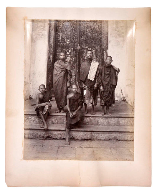 Buddhist priests, Siam.