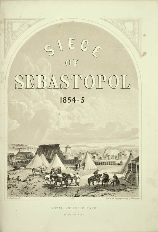 First edition of this large work, a very good copy, complete with the three volumes of text and all maps, plans and views of Sevastopol.