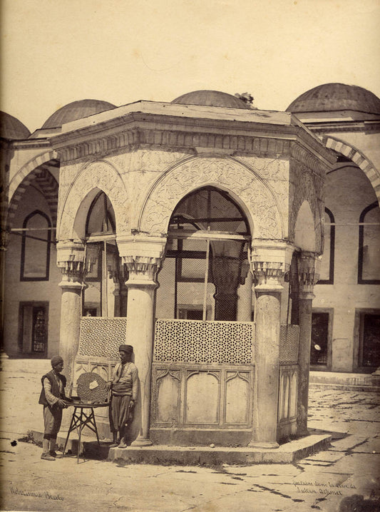Fountain in the courtyard of Sultan Ahmed Mosque, Istanbul.