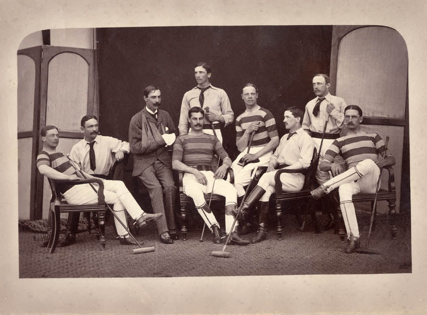 Polo players.