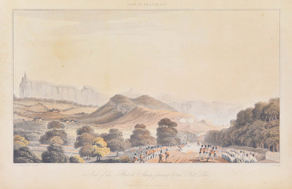 First edition of Eight Views, of the Mauritius by Richard Temple, a scarce set of prints depiction the British Invasion of Mauritius.
