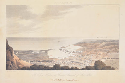 First edition of Eight Views, of the Mauritius by Richard Temple, a scarce set of prints depiction the British Invasion of Mauritius.