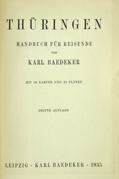 This particular copy has the stamp "Verkaufsfähig nach Kart.Veröff.VO 6.2.40" on verso of front free endpaper. 