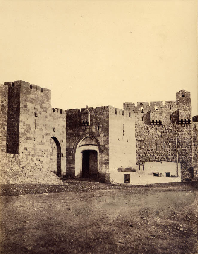 Gateway of Hebron and Jaffa [Bab-el-Khalil].