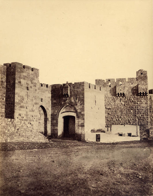 Gateway of Hebron and Jaffa [Bab-el-Khalil].