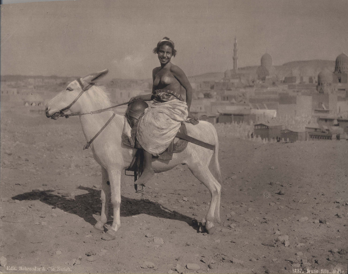 Jeune Fille Arabe. [Arab Girl].