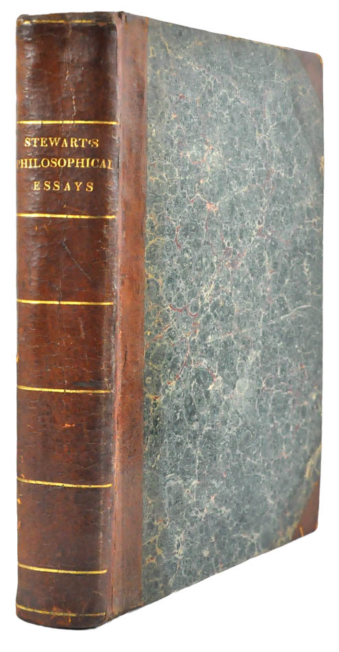 A very good copy of the first edition of this key work by a prominent representative of the Scottish Enlinghtenment, bound in contemporary half calf.