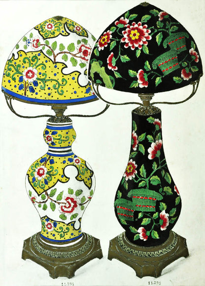 Watercolour Designs for Tiffany Catalogue].