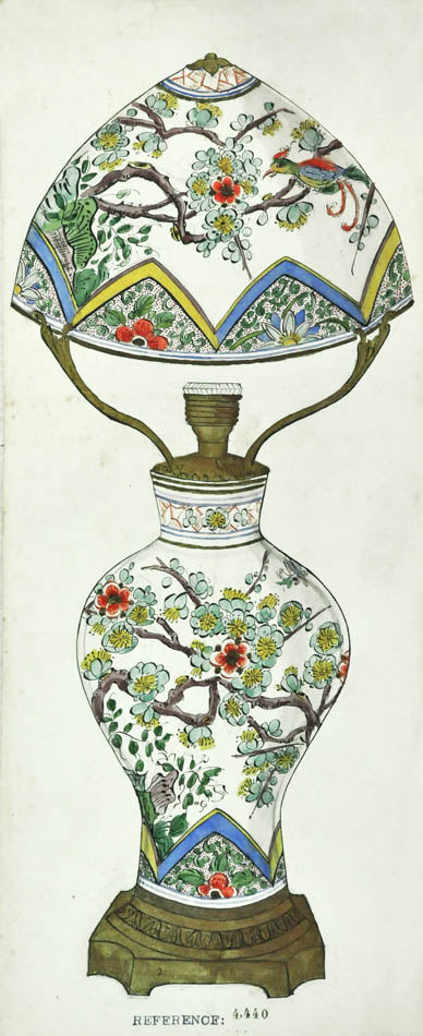 Watercolour Designs for Tiffany Catalogue].